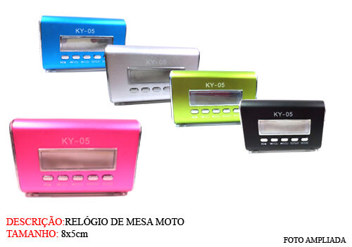 Radio Relógio de Mesa
