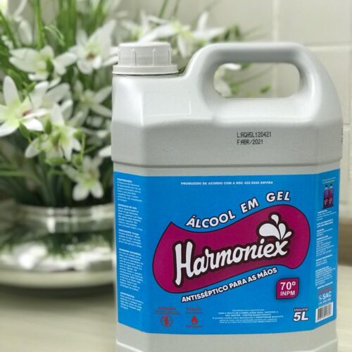 ALCOOL EM GEL 5 L HARMONIEX