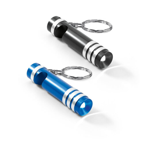 LEIF. Chaveiro com lanterna e abridor de garrafas
