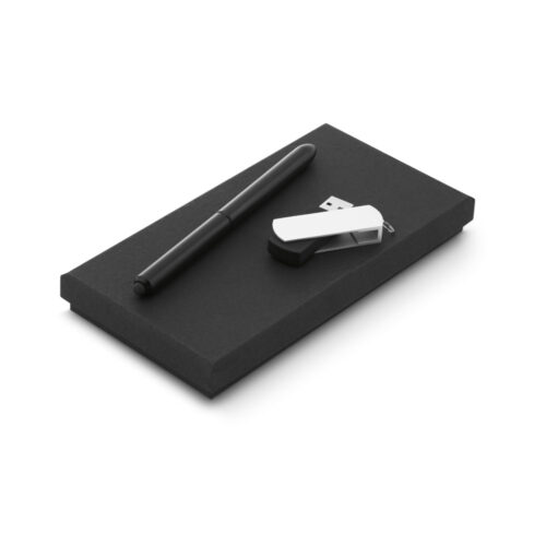 GLEISER. Conjunto esferográfica e pen drive