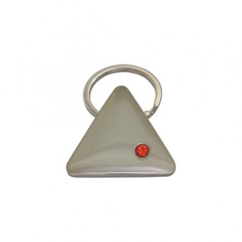 Chaveiro de Metal Triangular