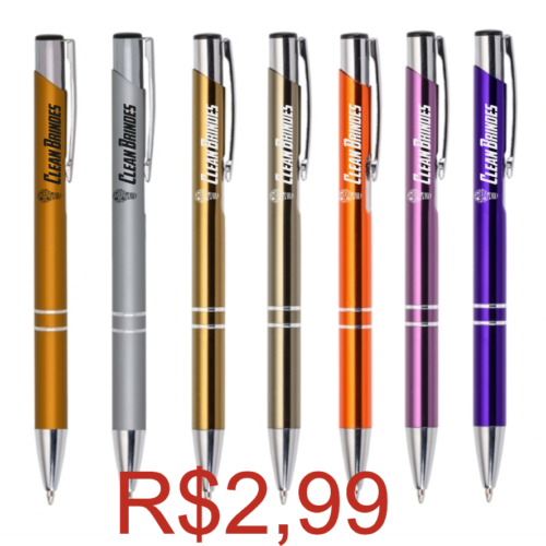 Caneta Metal 2,99 PROMOÇÃO