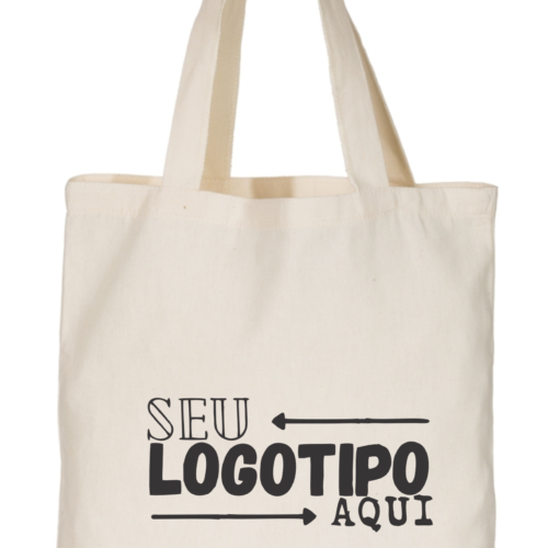Sacolas de Algodão Ecológica Personalizada 1000 unidades